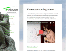 Tablet Screenshot of fidicom.nl